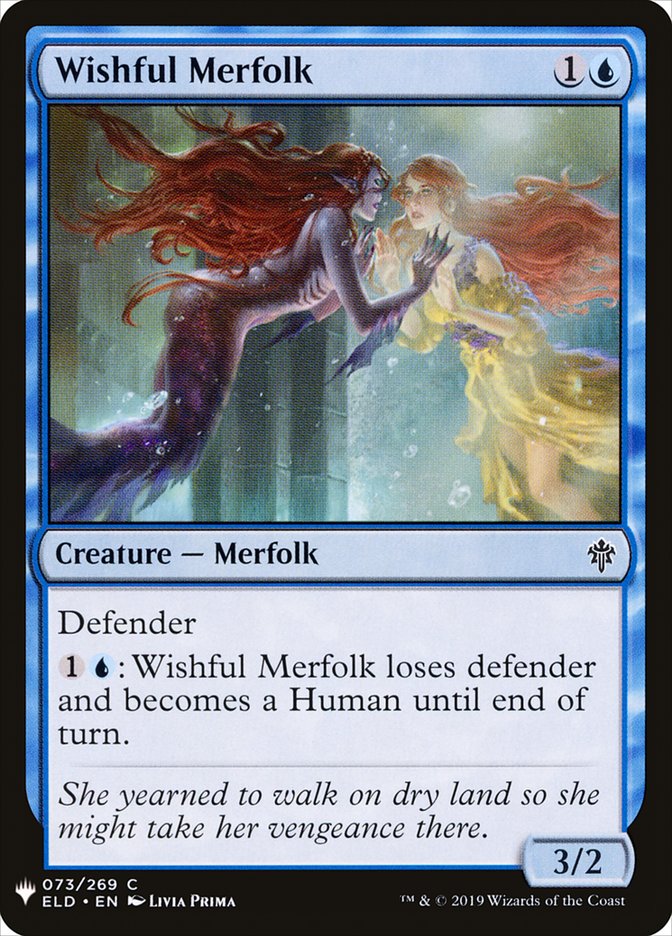 Wishful Merfolk [Mystery Booster] | Galactic Gamez