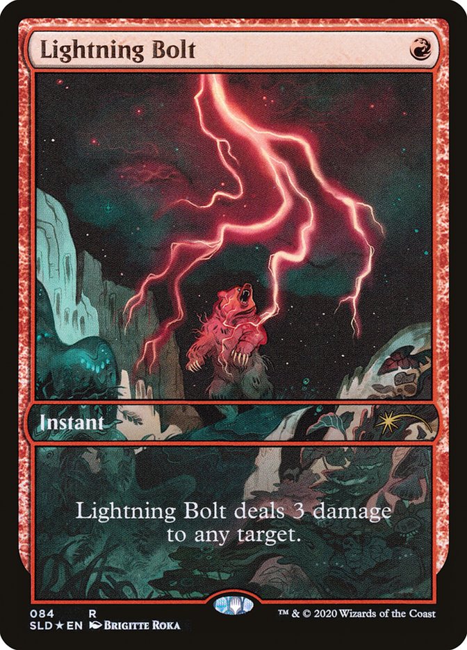 Lightning Bolt (084) [Secret Lair Drop Series] | Galactic Gamez