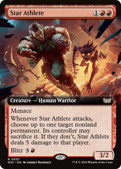 Star Athlete (Extended Art) [Duskmourn: House of Horror Commander] | Galactic Gamez