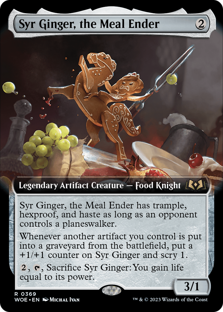 Syr Ginger, the Meal Ender (Extended Art) [Wilds of Eldraine] | Galactic Gamez