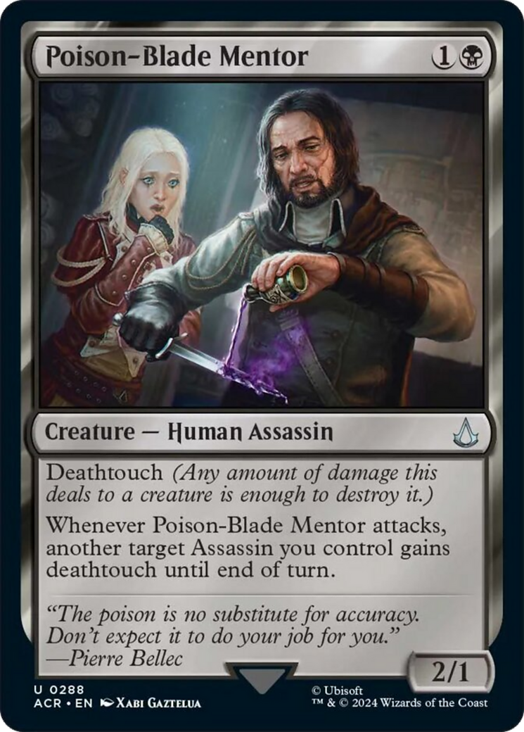 Poison-Blade Mentor [Assassin's Creed] | Galactic Gamez
