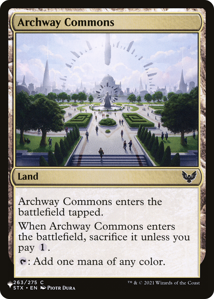 Archway Commons [The List] | Galactic Gamez
