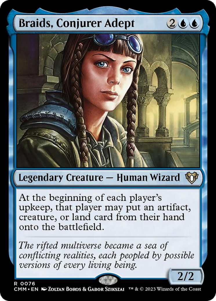 Braids, Conjurer Adept [Commander Masters] | Galactic Gamez