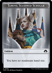 Tamiyo, Seasoned Scholar // Energy Reserve Double-Sided Token [Modern Horizons 3 Tokens] | Galactic Gamez