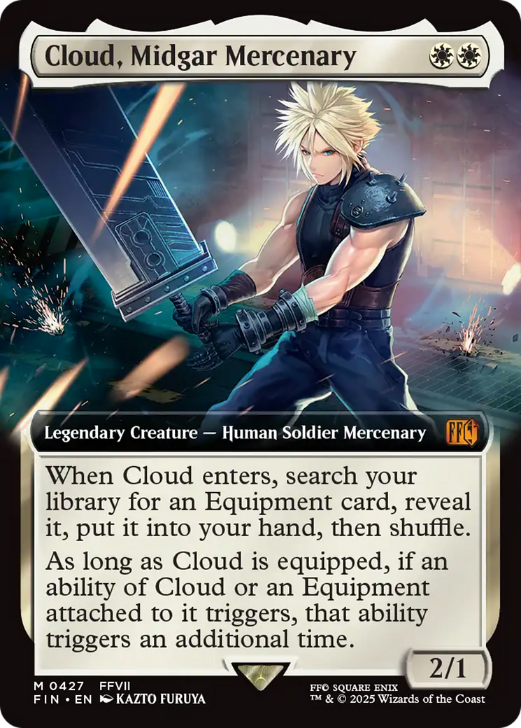 Cloud, Midgar Mercenary (Extended Art) [FINAL FANTASY] | Galactic Gamez