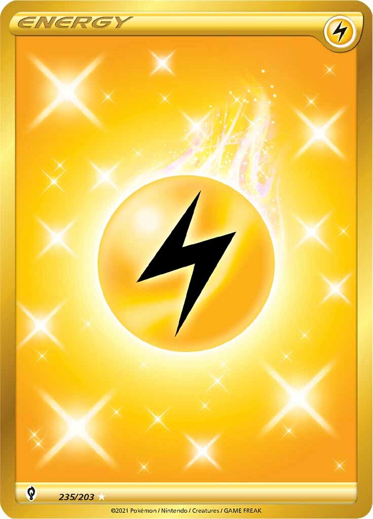 Lightning Energy (235/203) [Sword & Shield: Evolving Skies] | Galactic Gamez