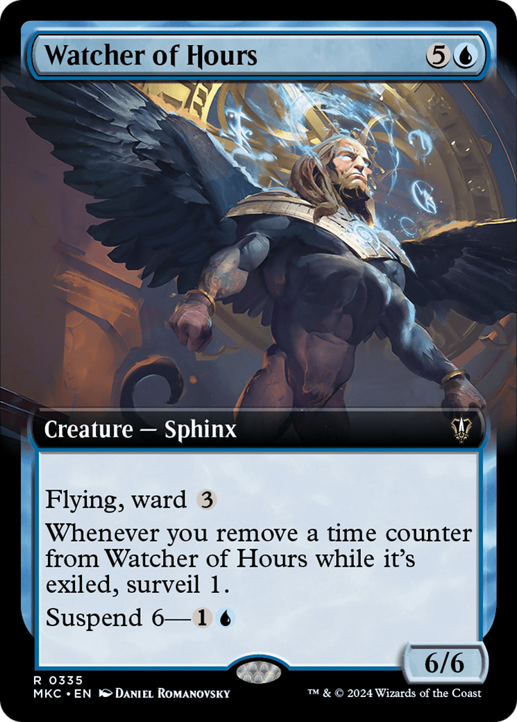 Watcher of Hours (Extended Art) [Murders at Karlov Manor Commander] | Galactic Gamez