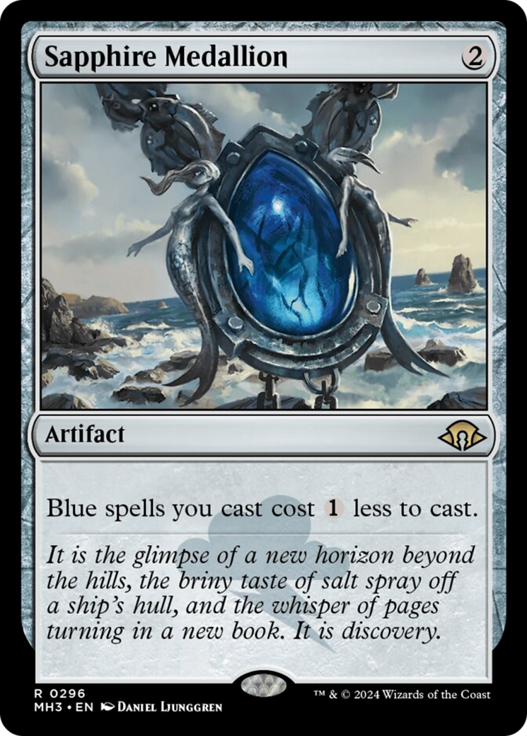 Sapphire Medallion [Modern Horizons 3] | Galactic Gamez