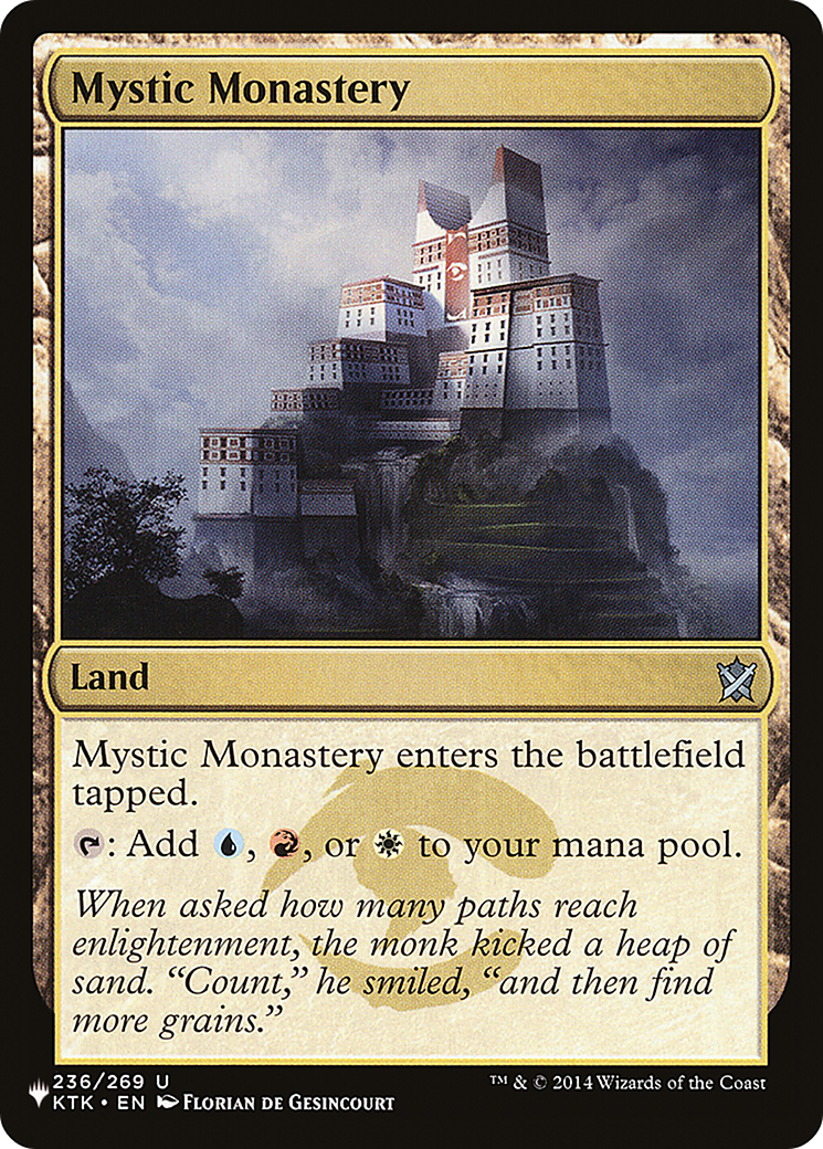 Mystic Monastery [The List] | Galactic Gamez