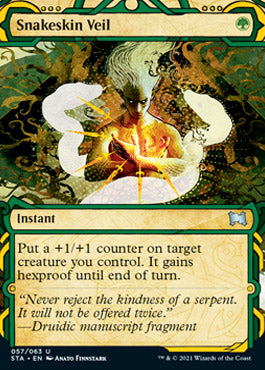 Snakeskin Veil (Foil Etched) [Strixhaven: Mystical Archive] | Galactic Gamez
