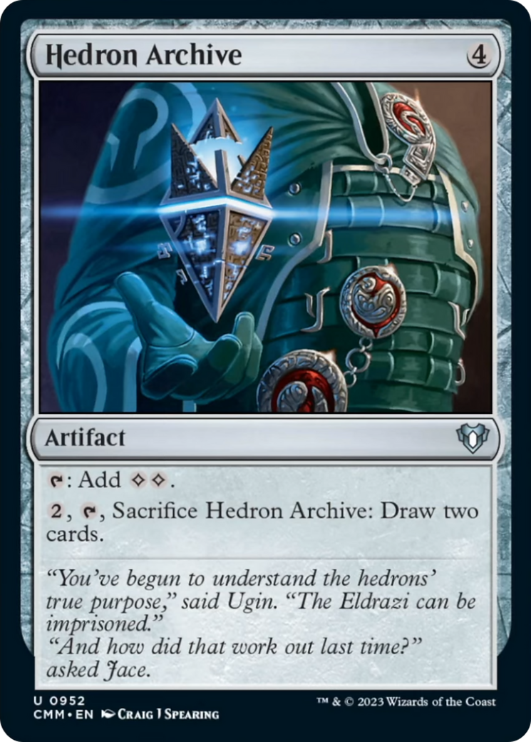 Hedron Archive [Commander Masters] | Galactic Gamez