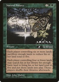 Natural Balance (4th Place) (Oversized) [Oversize Cards] | Galactic Gamez