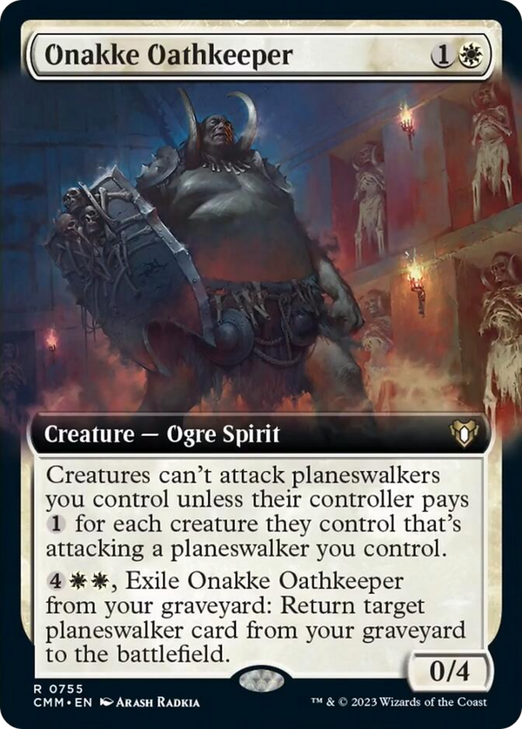 Onakke Oathkeeper (Extended Art) [Commander Masters] | Galactic Gamez