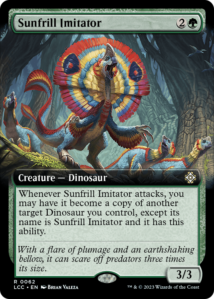 Sunfrill Imitator (Extended Art) [The Lost Caverns of Ixalan Commander] | Galactic Gamez