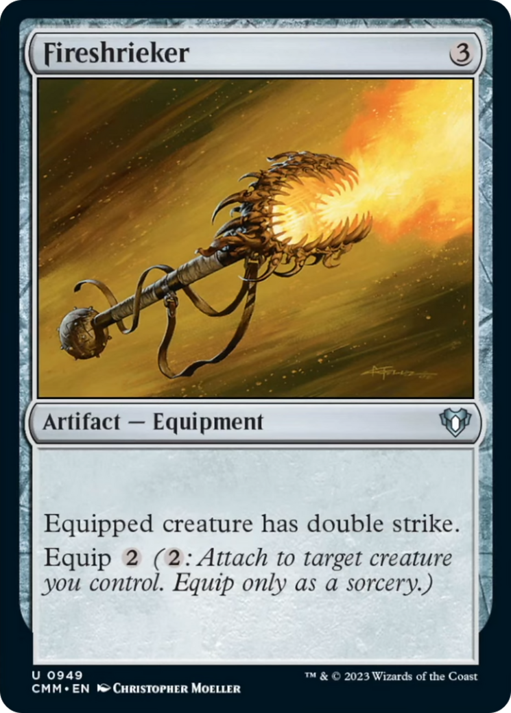 Fireshrieker [Commander Masters] | Galactic Gamez