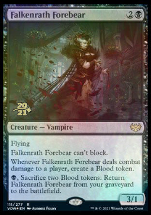Falkenrath Forebear [Innistrad: Crimson Vow Prerelease Promos] | Galactic Gamez
