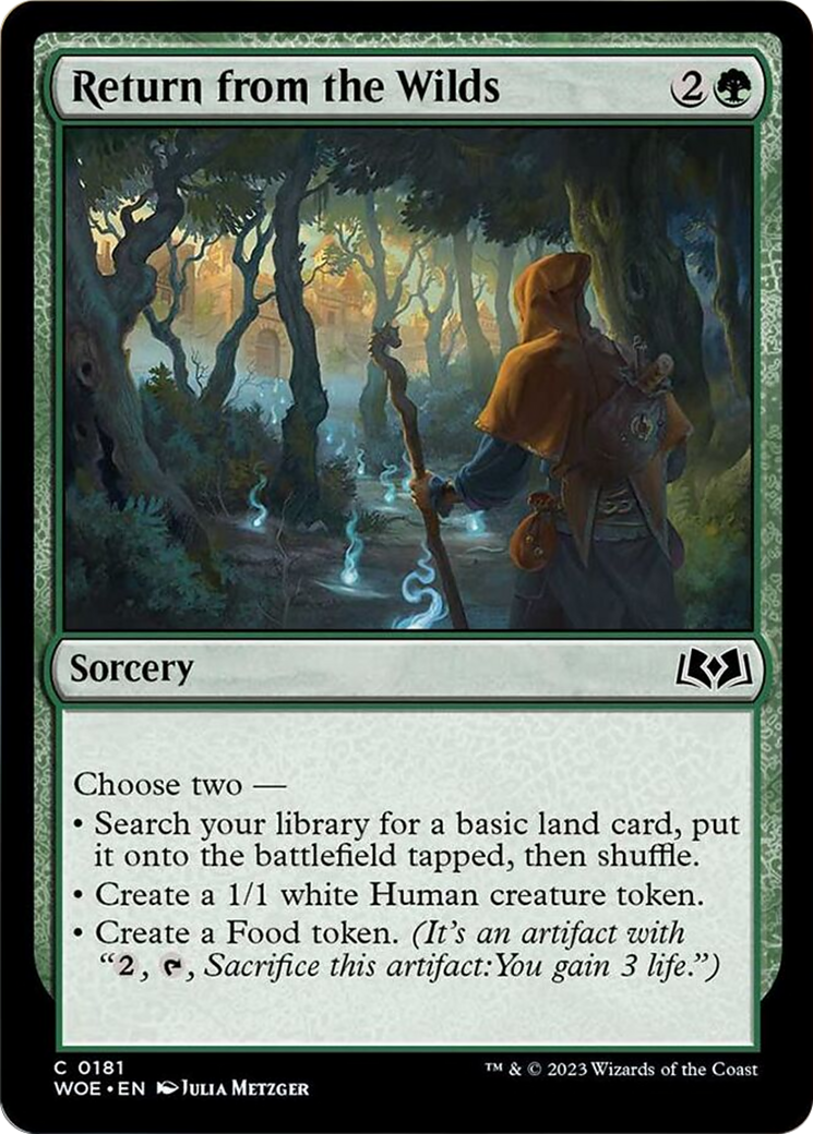Return from the Wilds [Wilds of Eldraine] | Galactic Gamez