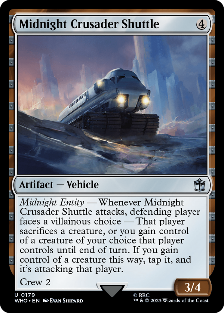Midnight Crusader Shuttle [Doctor Who] | Galactic Gamez