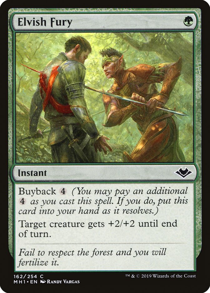 Elvish Fury [Modern Horizons] | Galactic Gamez