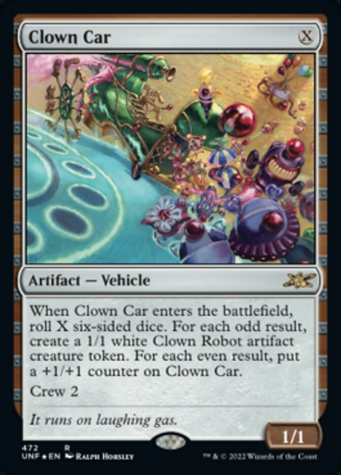 Clown Car (Galaxy Foil) [Unfinity] | Galactic Gamez