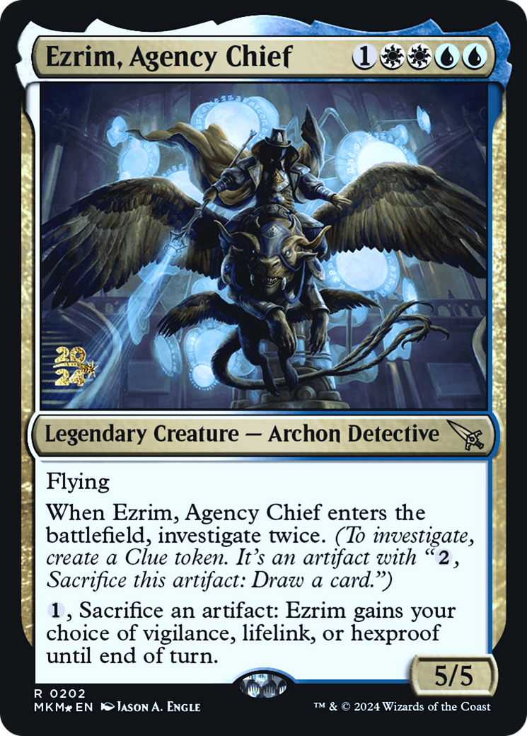 Ezrim, Agency Chief [Murders at Karlov Manor Prerelease Promos] | Galactic Gamez