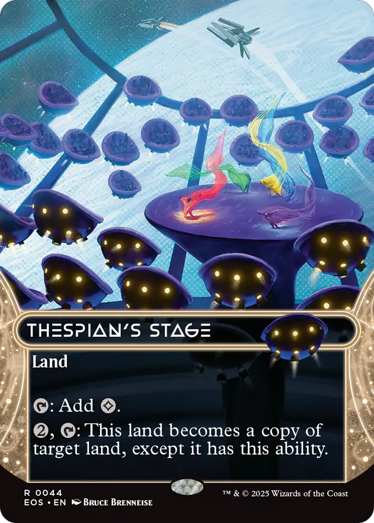 Thespian's Stage (0044) (Borderless) [Edge of Eternities: Stellar Sights] | Galactic Gamez