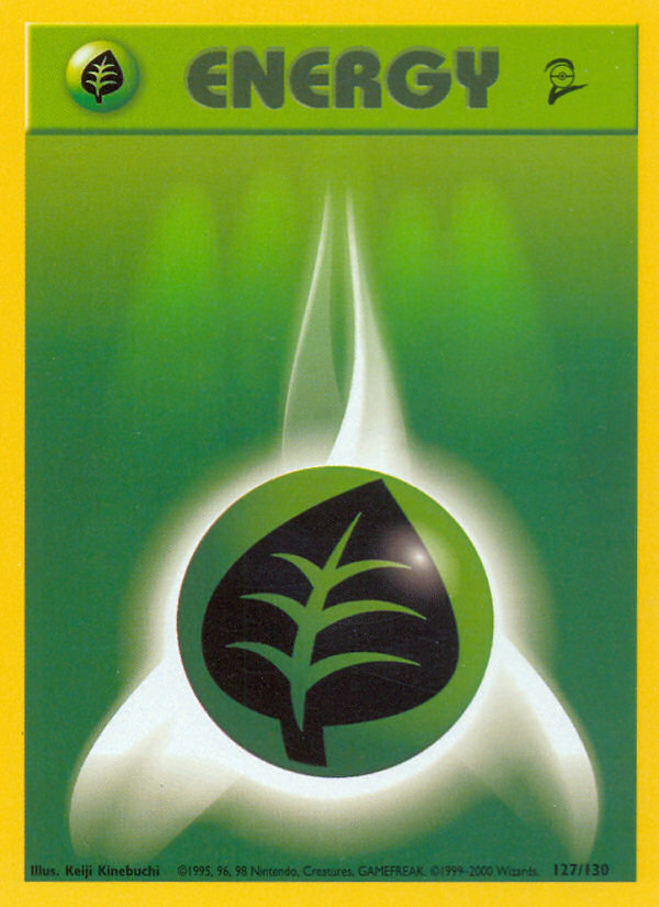 Grass Energy (127/130) [Base Set 2] | Galactic Gamez
