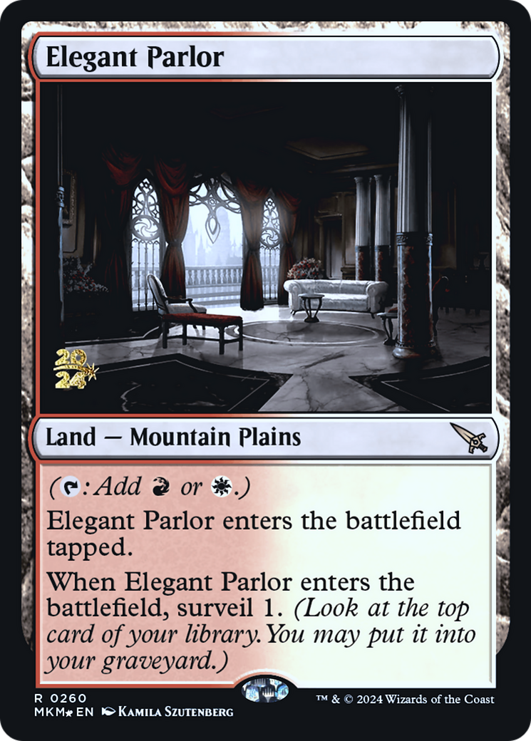 Elegant Parlor [Murders at Karlov Manor Prerelease Promos] | Galactic Gamez