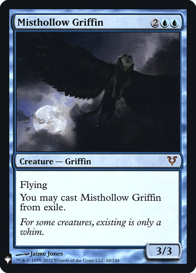 Misthollow Griffin [Mystery Booster] | Galactic Gamez