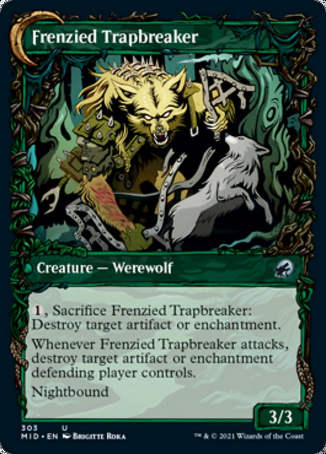 Outland Liberator // Frenzied Trapbreaker (Showcase Equinox) [Innistrad: Midnight Hunt] | Galactic Gamez