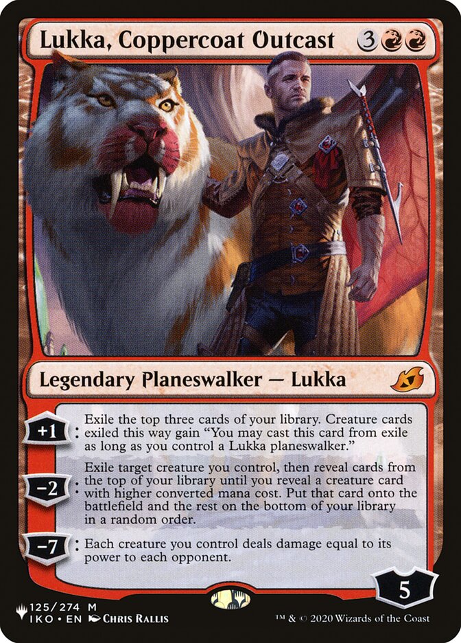 Lukka, Coppercoat Outcast [The List] | Galactic Gamez