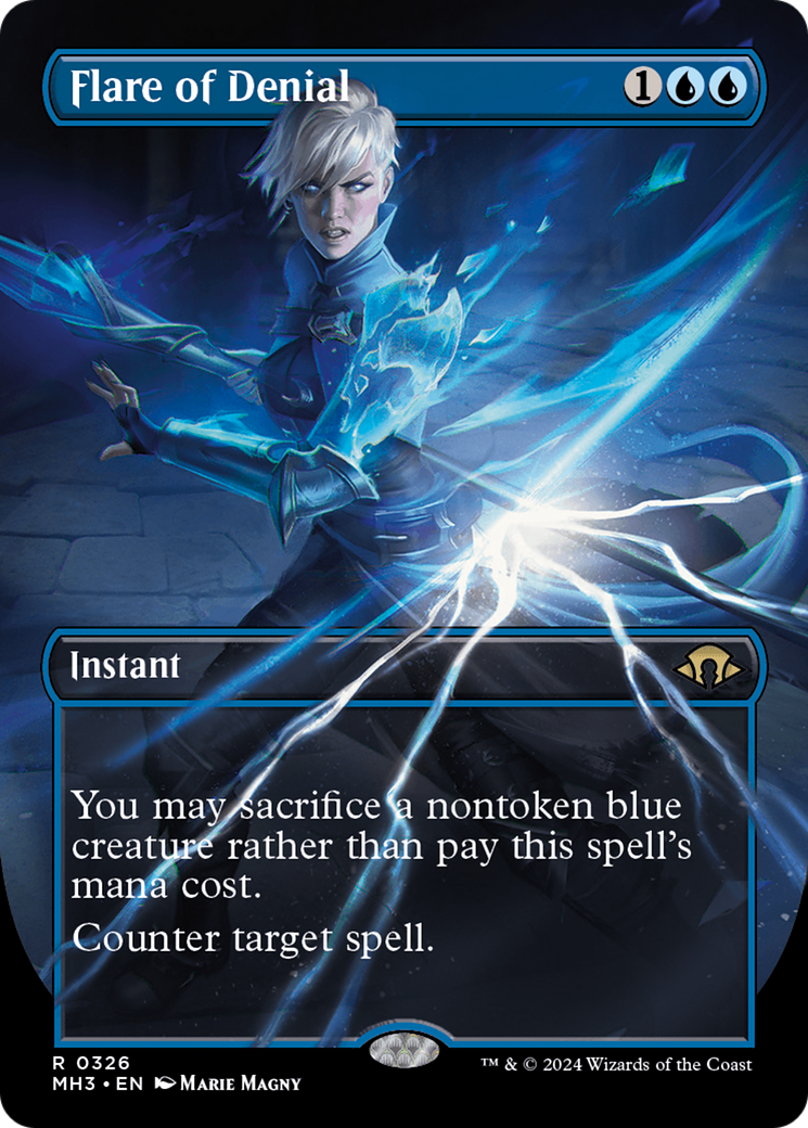 Flare of Denial (Borderless) [Modern Horizons 3] | Galactic Gamez