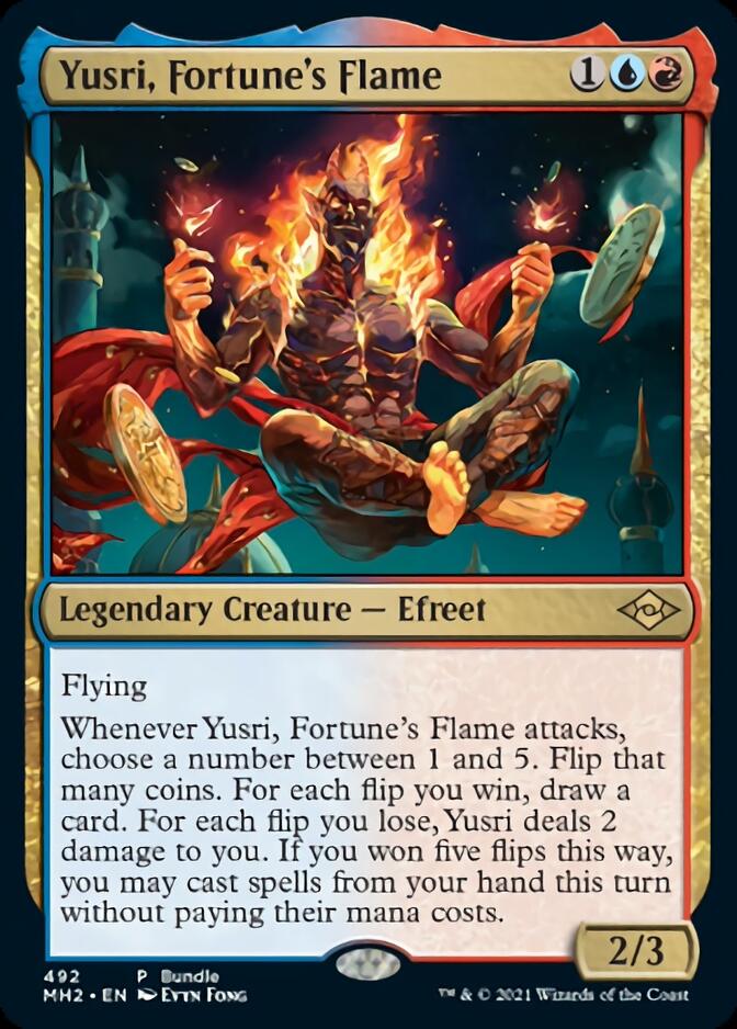 Yusri, Fortune's Flame (Bundle) [Modern Horizons 2] | Galactic Gamez