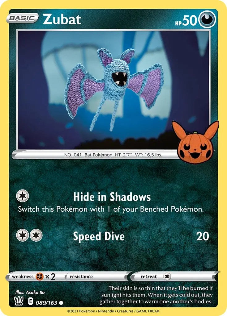 Zubat (089/163) [Trick or Trade] | Galactic Gamez