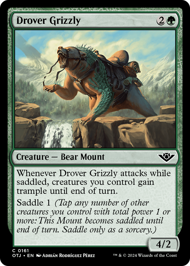 Drover Grizzly [Outlaws of Thunder Junction] | Galactic Gamez