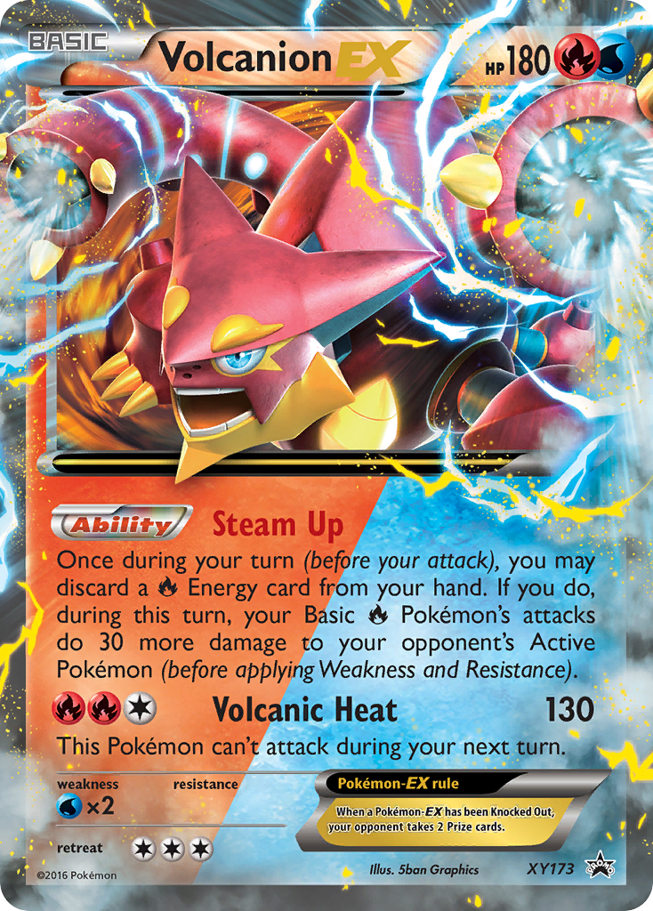 Volcanion EX (XY173) [XY: Black Star Promos] | Galactic Gamez