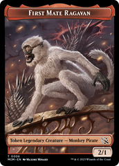 First Mate Ragavan // Phyrexian Saproling Double-Sided Token [March of the Machine Tokens] | Galactic Gamez