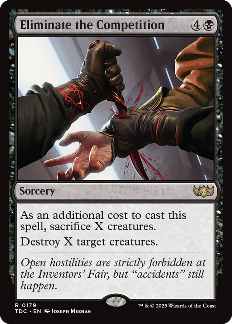 Eliminate the Competition [Tarkir: Dragonstorm Commander] | Galactic Gamez