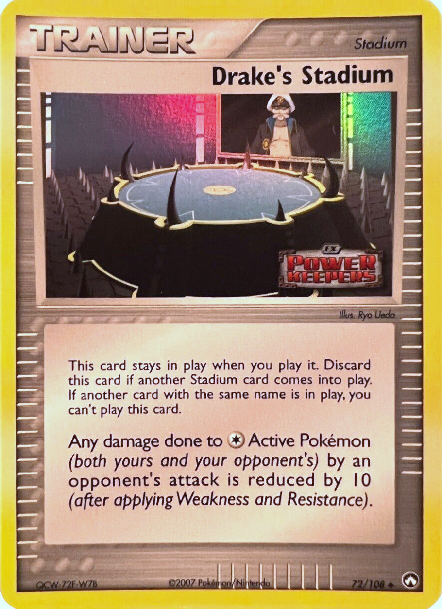 Drake's Stadium (72/108) (Stamped) [EX: Power Keepers] | Galactic Gamez