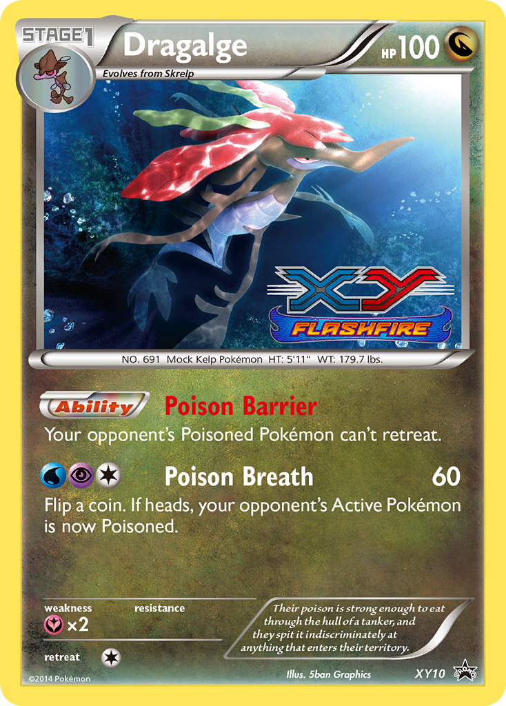 Dragalge (XY10) [XY: Black Star Promos] | Galactic Gamez