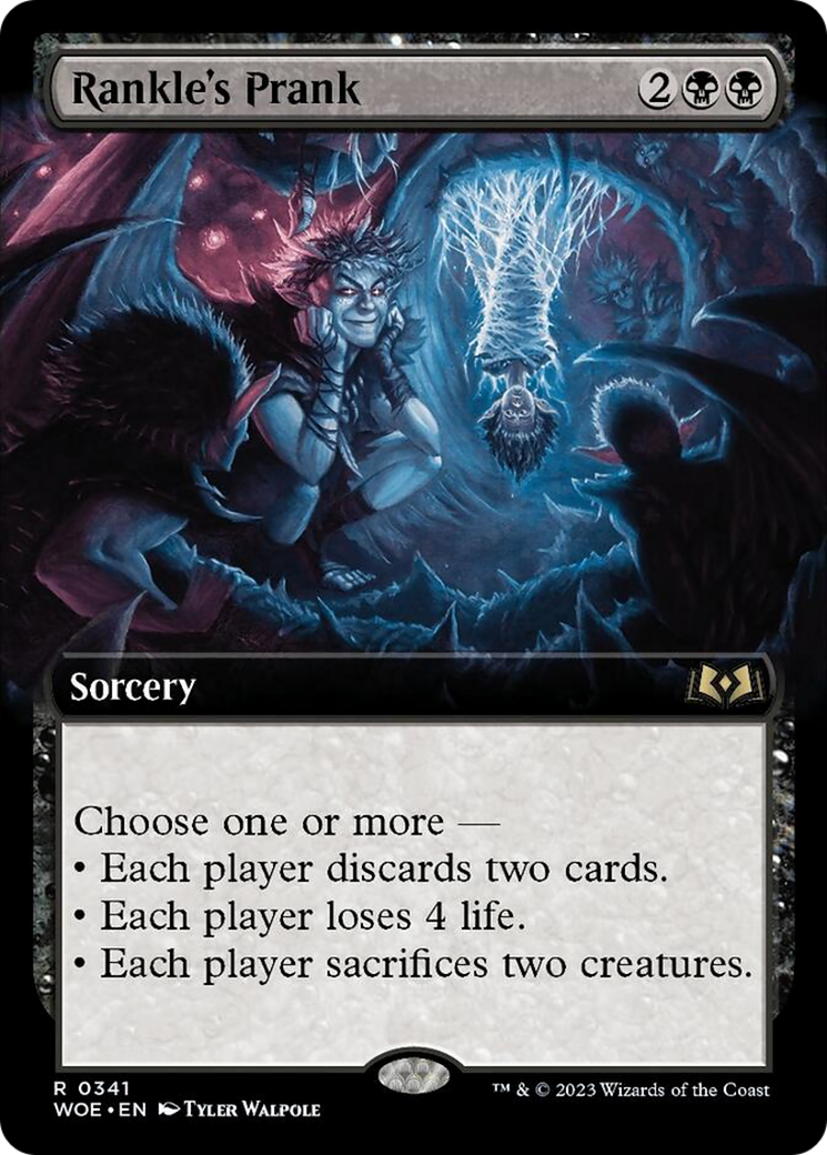 Rankle's Prank (Extended Art) [Wilds of Eldraine] | Galactic Gamez