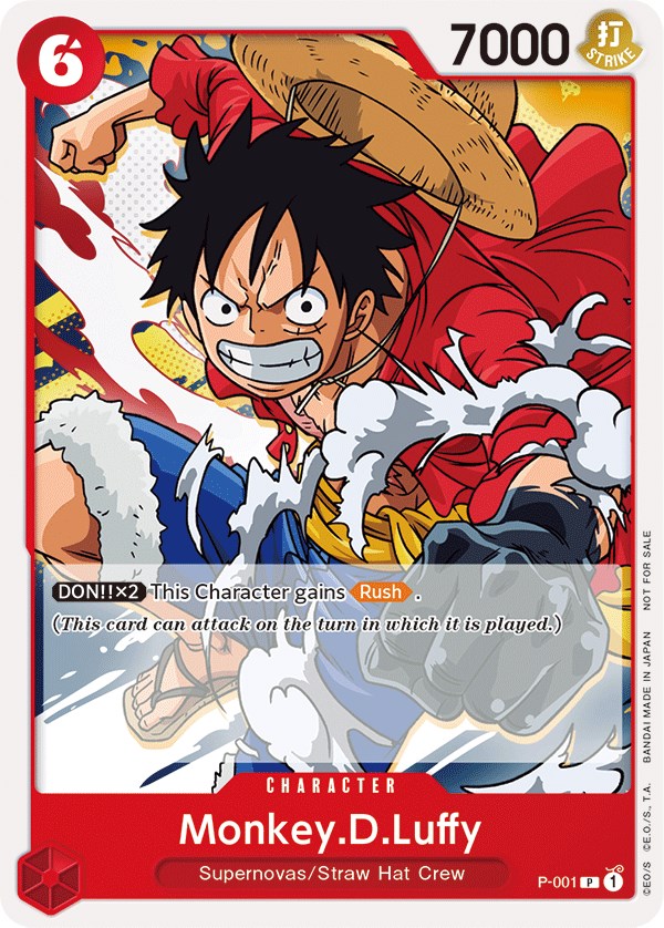 Monkey.D.Luffy (Super Pre-Release) [Participant] [One Piece Promotion Cards] | Galactic Gamez