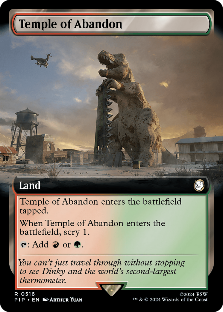 Temple of Abandon (Extended Art) [Fallout] | Galactic Gamez