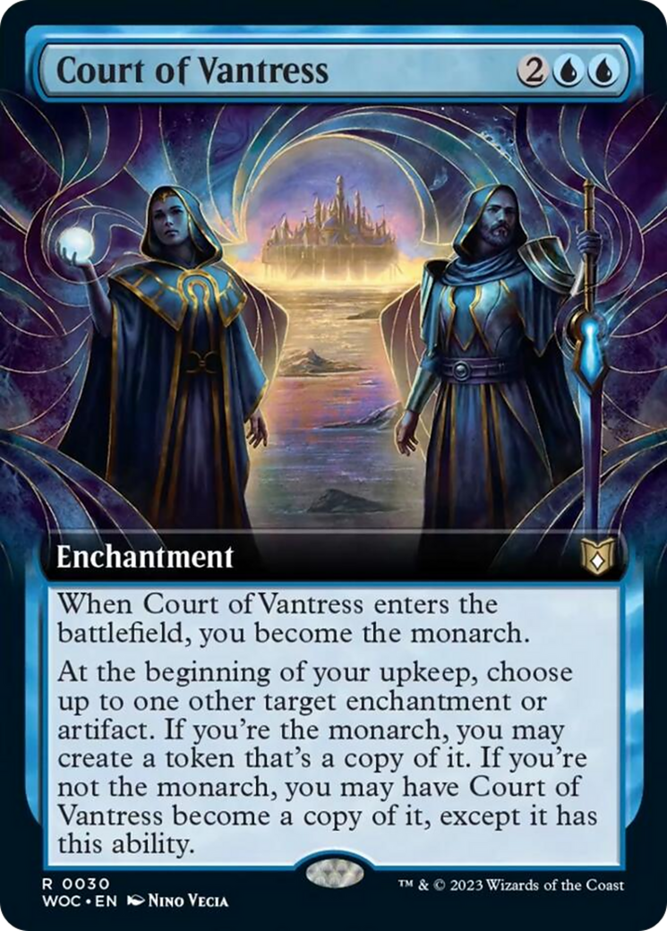 Court of Vantress (Extended Art) [Wilds of Eldraine Commander] | Galactic Gamez