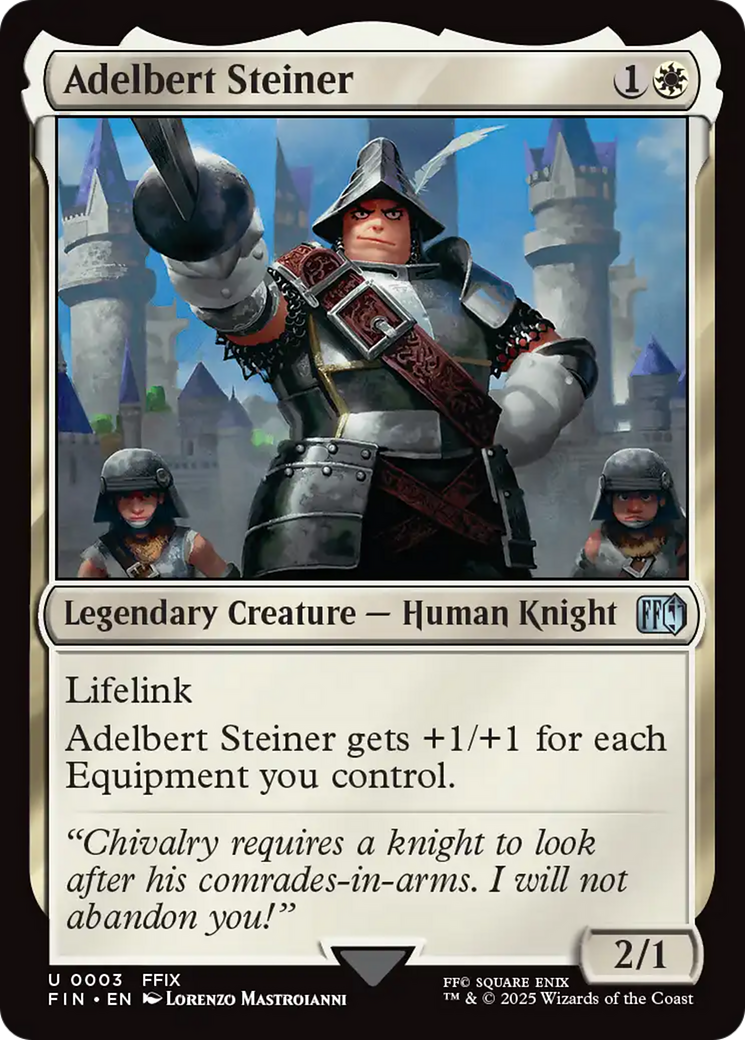 Adelbert Steiner [FINAL FANTASY] | Galactic Gamez