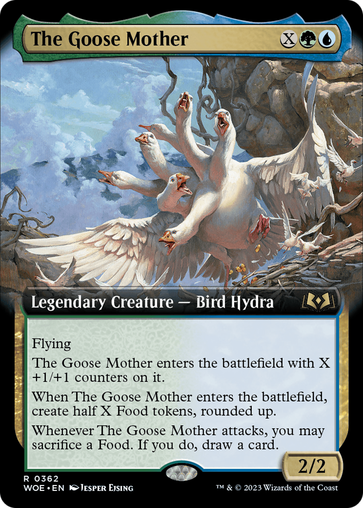 The Goose Mother (Extended Art) [Wilds of Eldraine] | Galactic Gamez