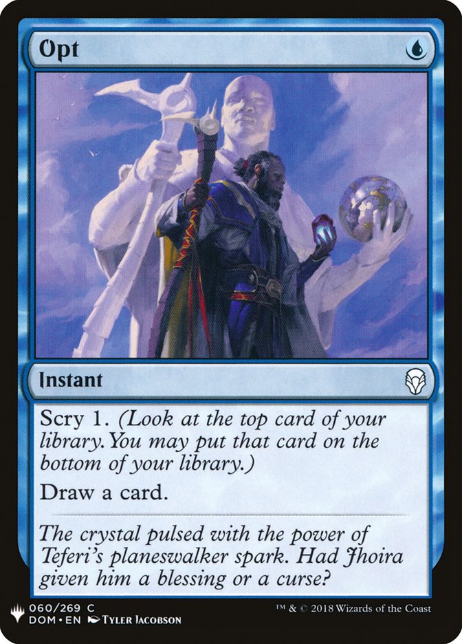 Opt [Mystery Booster] | Galactic Gamez