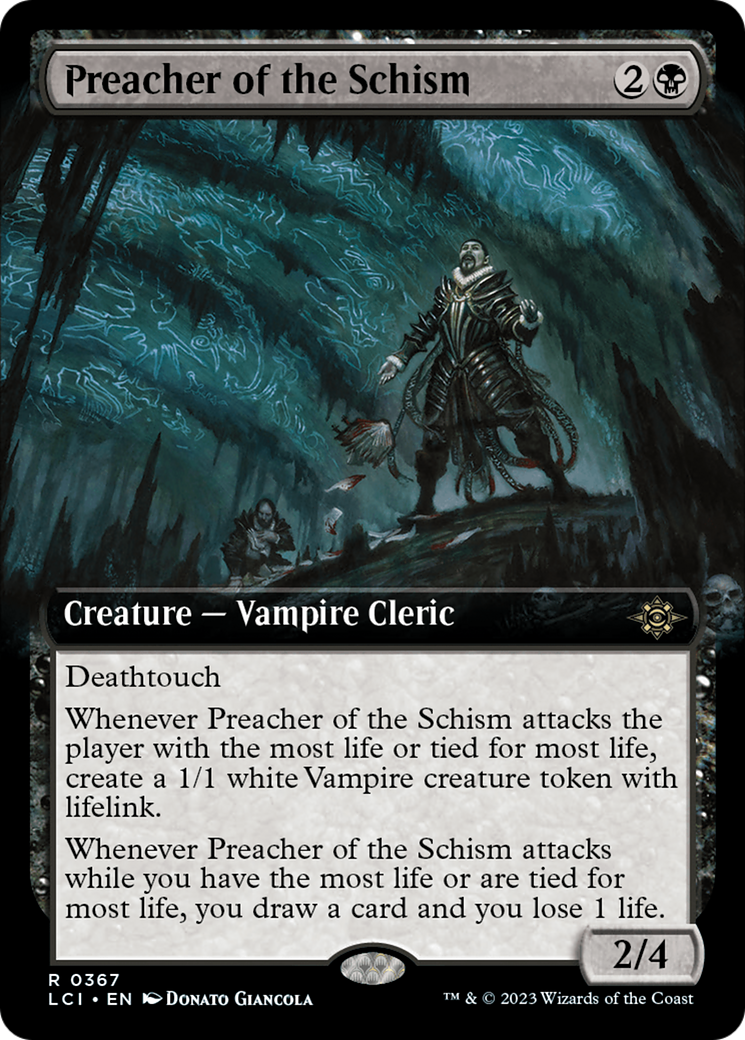 Preacher of the Schism (Extended Art) [The Lost Caverns of Ixalan] | Galactic Gamez