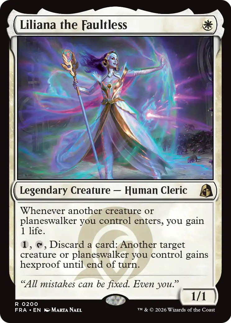 Liliana the Faultless [Reality Fracture] | Galactic Gamez