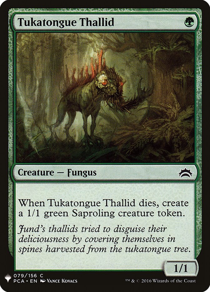 Tukatongue Thallid [Mystery Booster] | Galactic Gamez